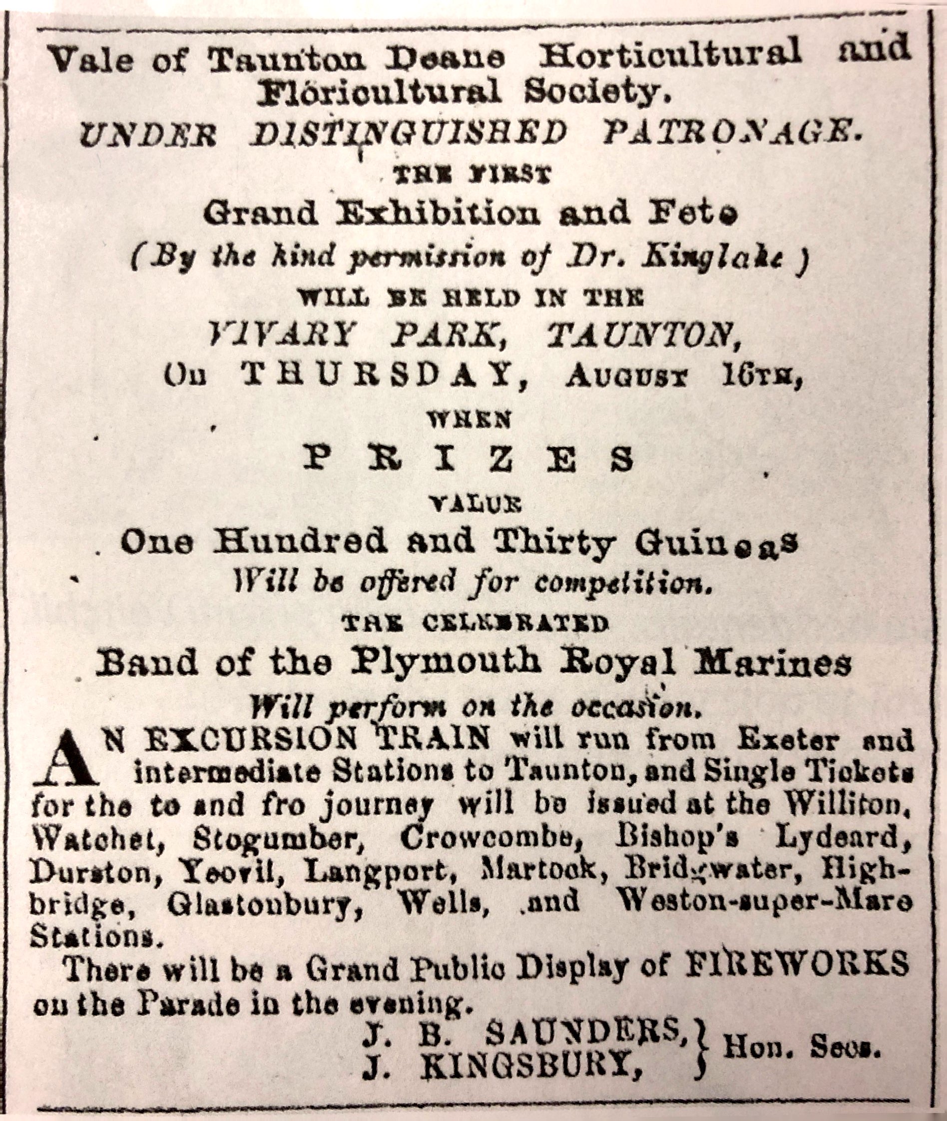 1866 Somerset County Gazette ad
