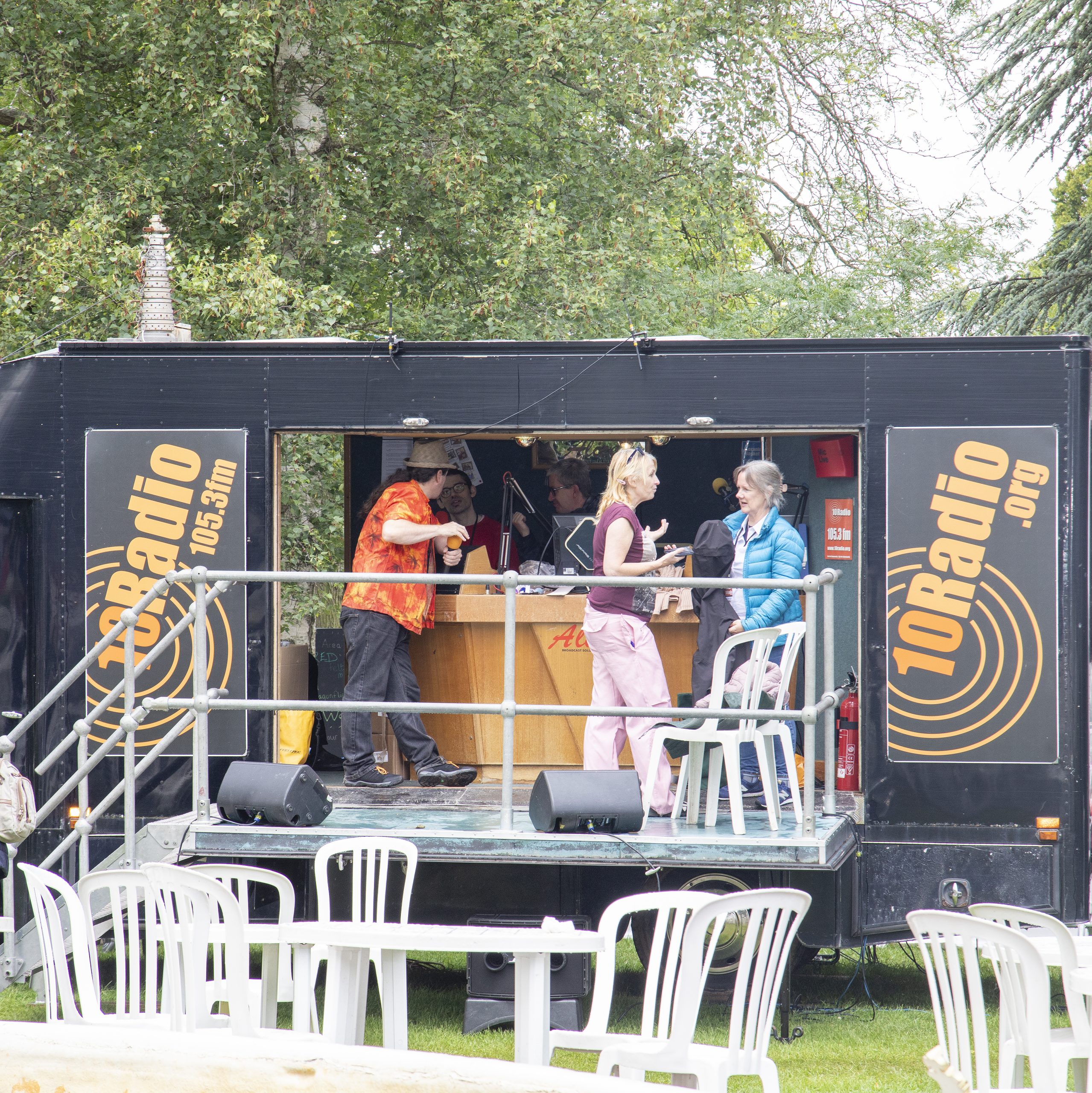 10 Radio stage in the fountain area of Vivary Park